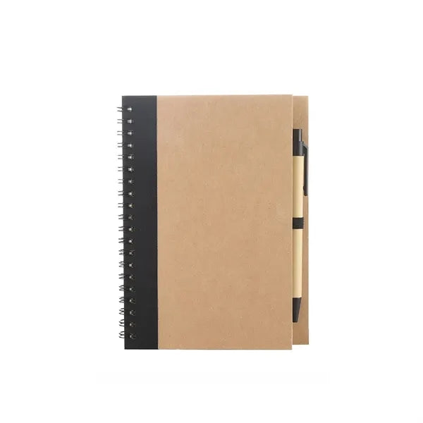 Eco Spiral Notebook with Pen
