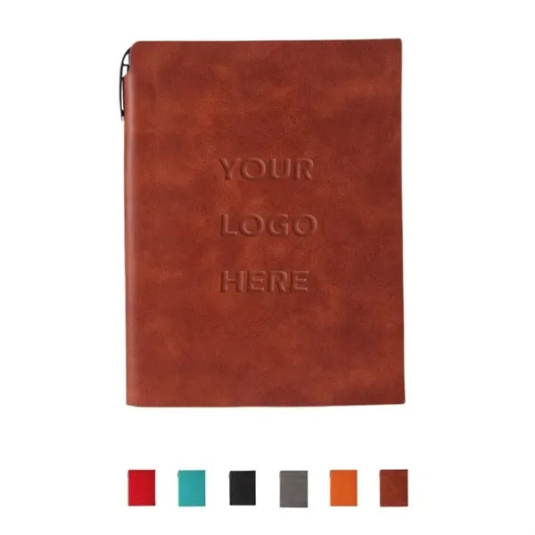 Soft PU Notebook with pen set A5