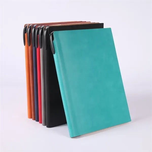 Soft PU Notebook with pen set A5