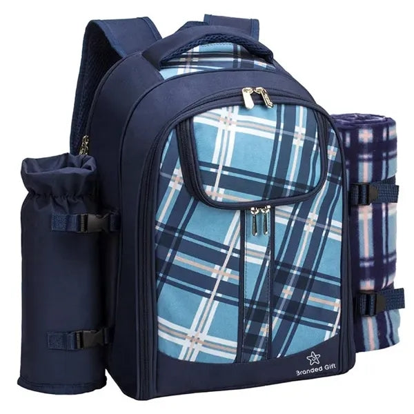 Picnic Basket Backpack For 4 Person