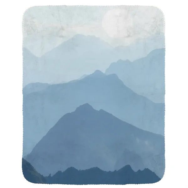 Mountain Velvety Recycled Plush Blanket