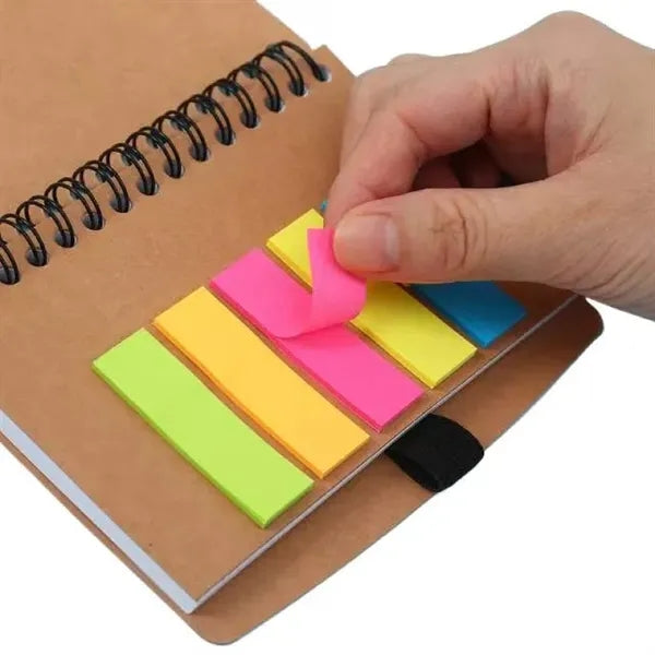A5 Spiral Notebook with pen