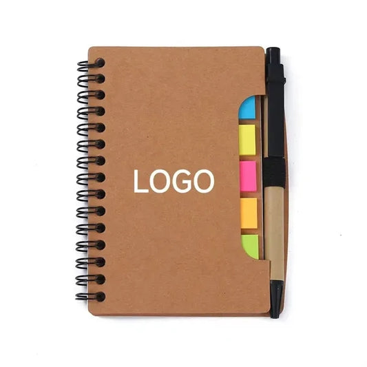 A5 Spiral Notebook with pen