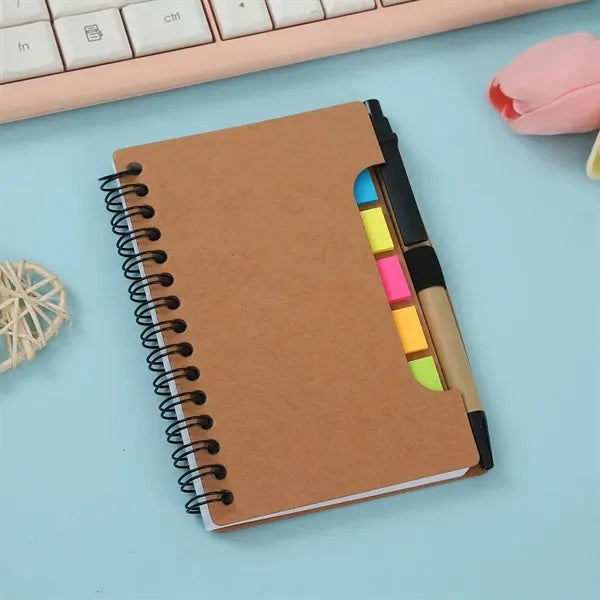 A5 Spiral Notebook with pen