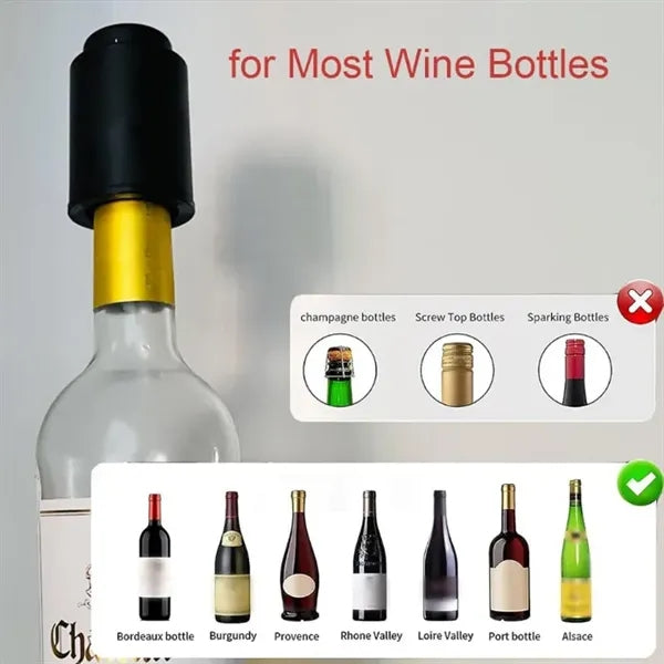 Real Vacuum Wine Stoppers