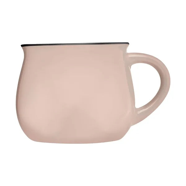 Solid Color Glazed Ceramic Mug