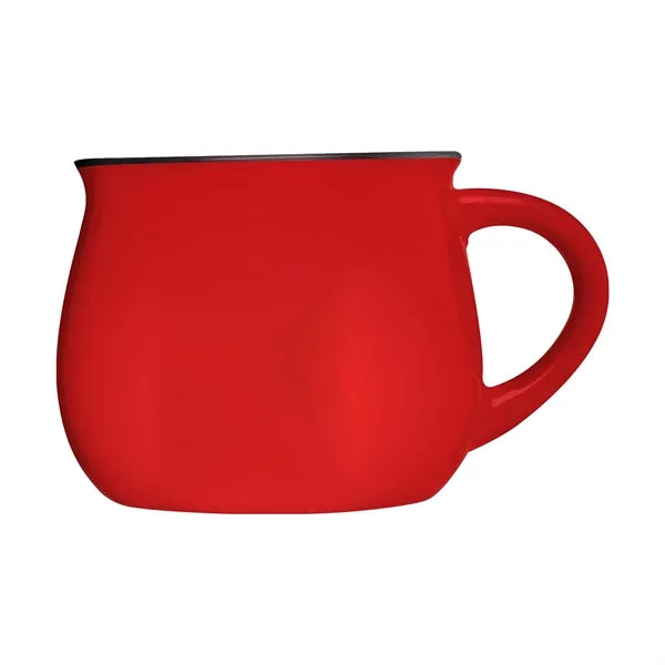 Solid Color Glazed Ceramic Mug
