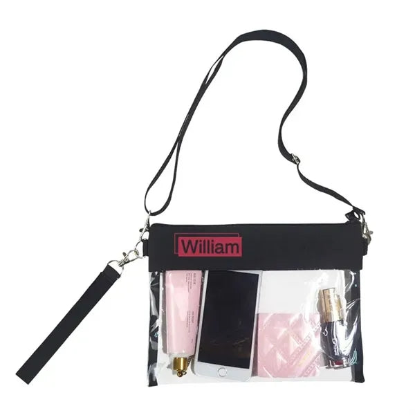 PVC Cross Body Makeup Bag