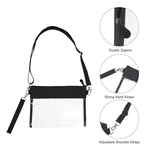 PVC Cross Body Makeup Bag