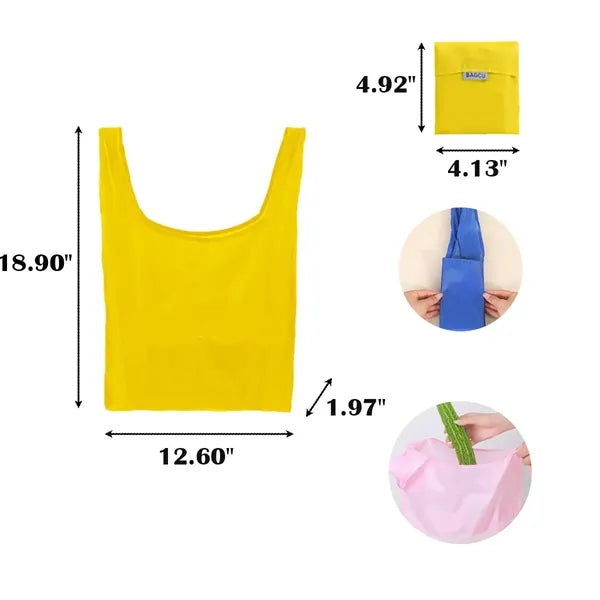 Foldable 210d Oxford Cloth Shopping Tote Bag