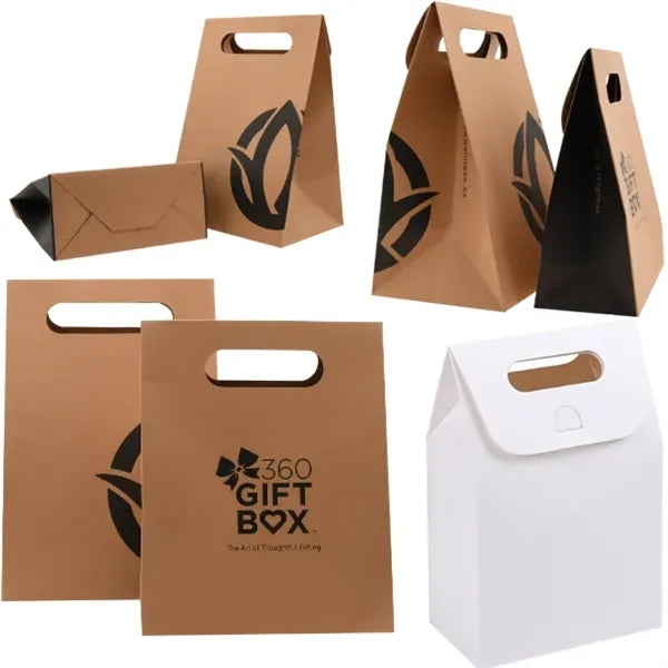 Eco-Friendly Paper Bag for Takeout and Bento Boxes
