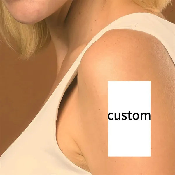 2.5" x 2.5" Custom Classic Temporary Tattoos