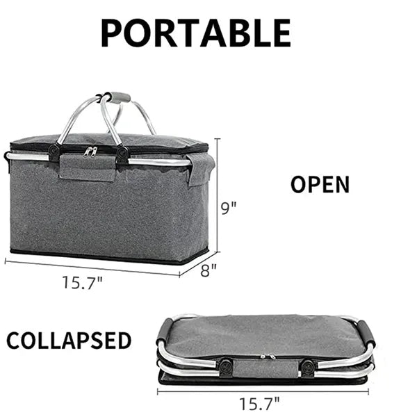 Insulated Picnic Basket