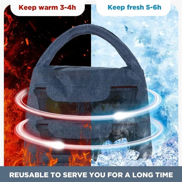 Spacious Insulated Lunch Tote