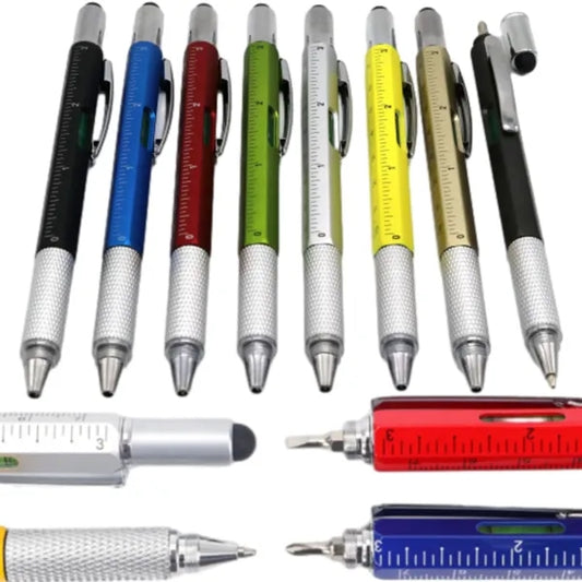 All-Plastic Value 6-in-1 Multi-Tool Pen: Affordable Function