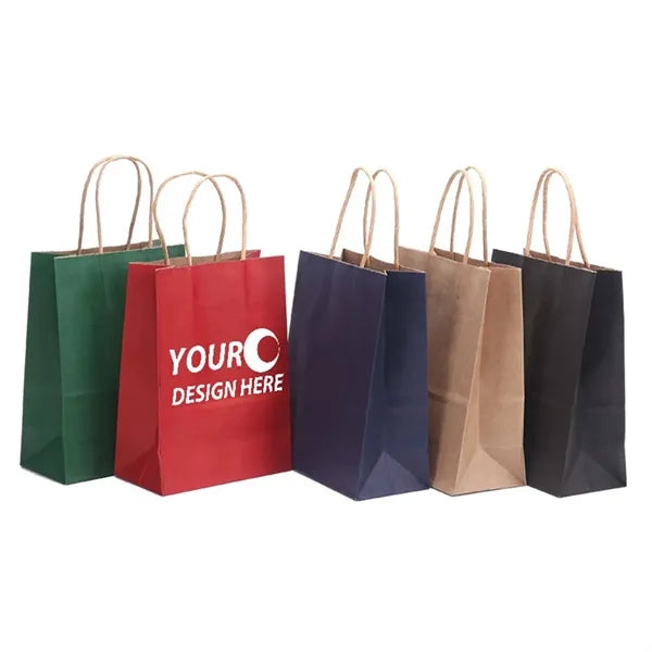 8" x 10" Kraft Paper Gift Shopping Bag