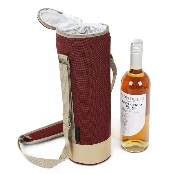 Single Bottle Wine Tote Bag