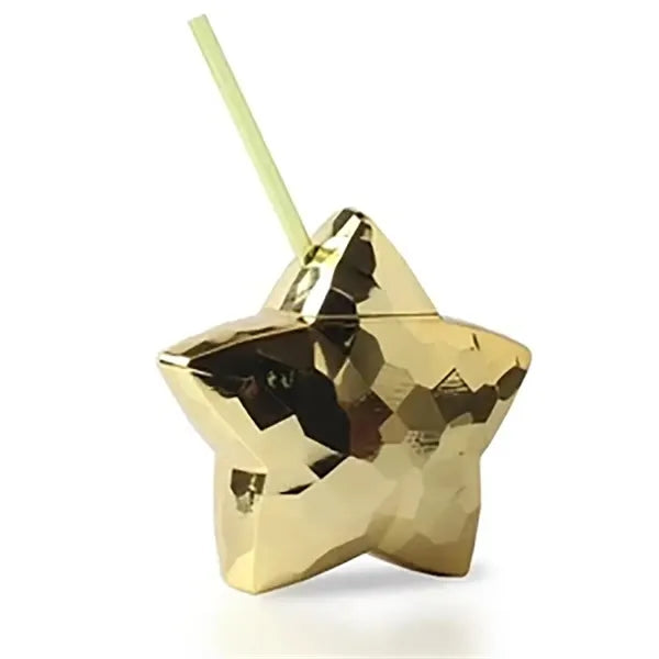 18OZ Electroplating Plastic Star Beverage Cup