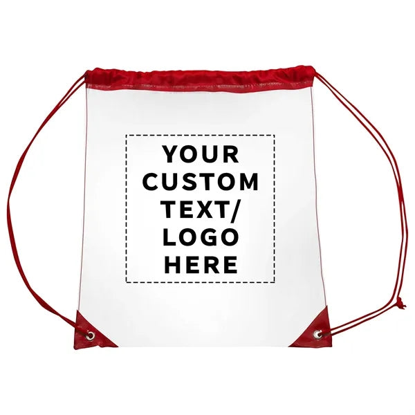 Plastic Drawstring Backpacks
