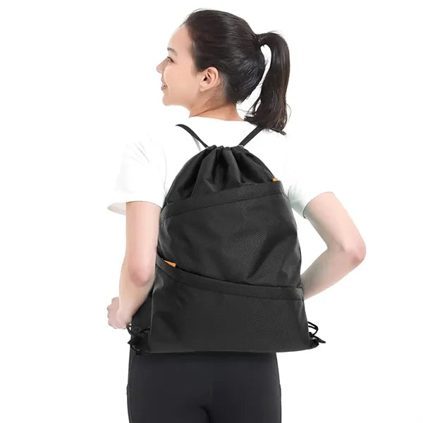 Water Resistant String Cinch Bag