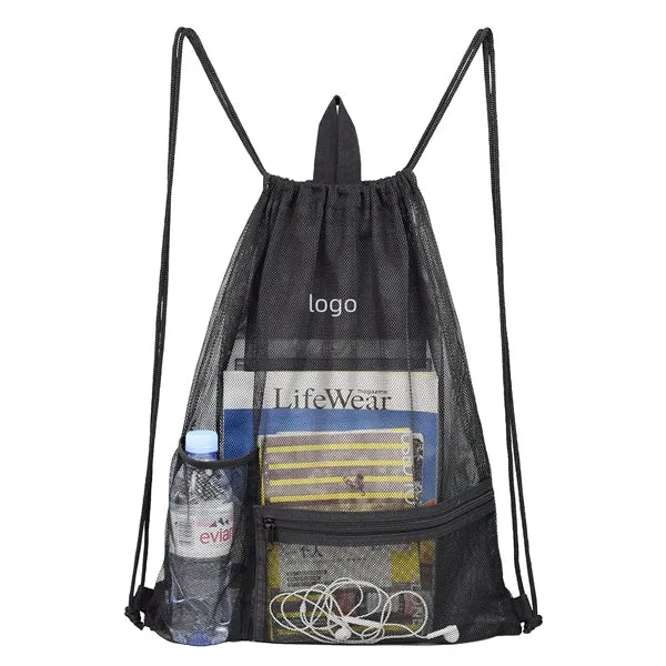 Heavy Duty Drawstring Mesh Bag