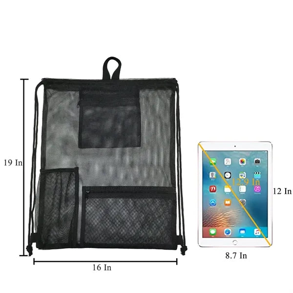 Heavy Duty Drawstring Mesh Bag