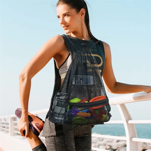 Heavy Duty Drawstring Mesh Bag