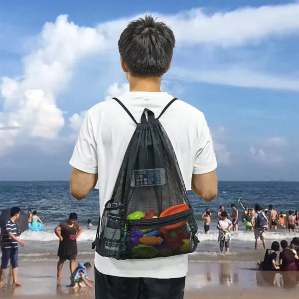 Heavy Duty Drawstring Mesh Bag