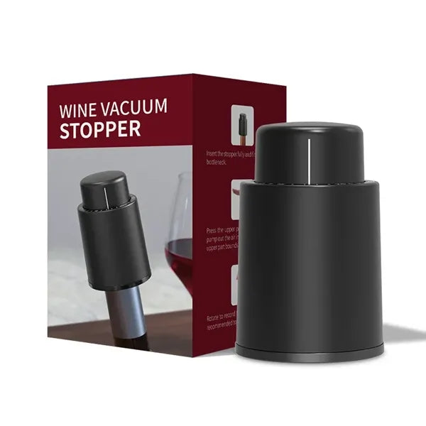 Vacuum Wine Bottle Stopper With Time Scale