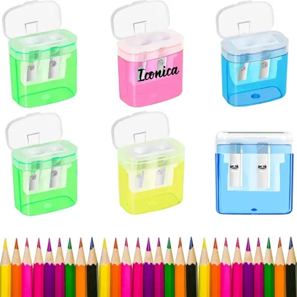 Manual Pencil Sharpener With Cover