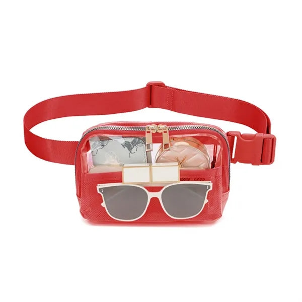 Clear Belt Bag Fanny Pack with Adjustable Strap