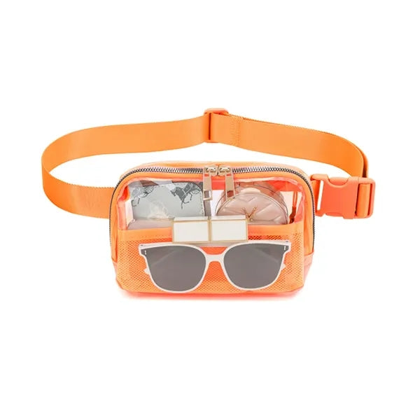 Clear Belt Bag Fanny Pack with Adjustable Strap