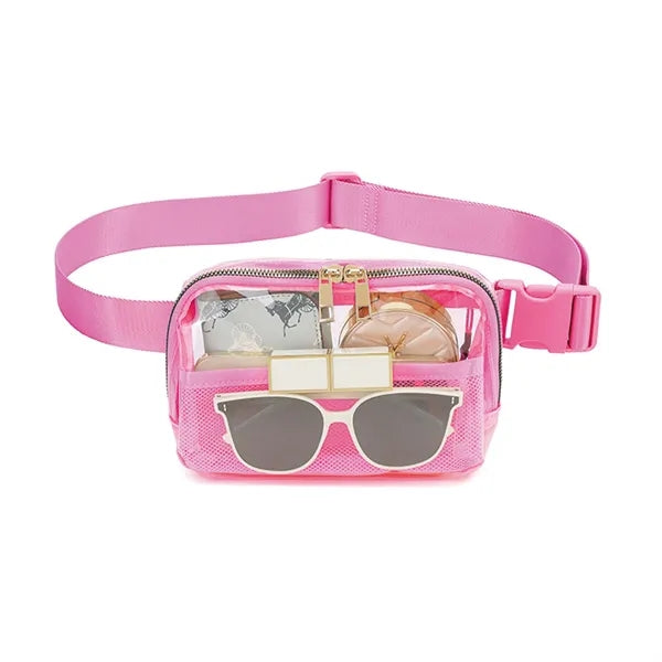 Clear Belt Bag Fanny Pack with Adjustable Strap