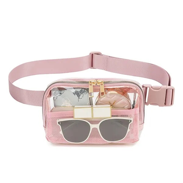 Clear Belt Bag Fanny Pack with Adjustable Strap