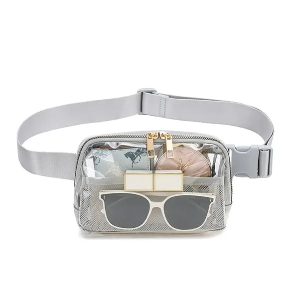Clear Belt Bag Fanny Pack with Adjustable Strap