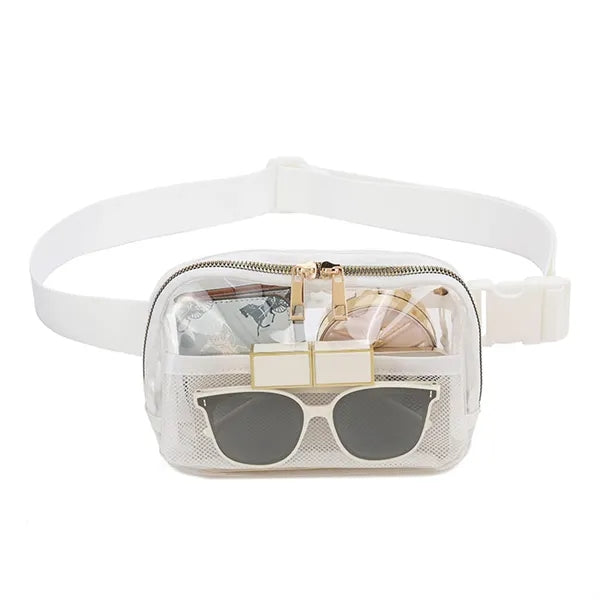 Clear Belt Bag Fanny Pack with Adjustable Strap