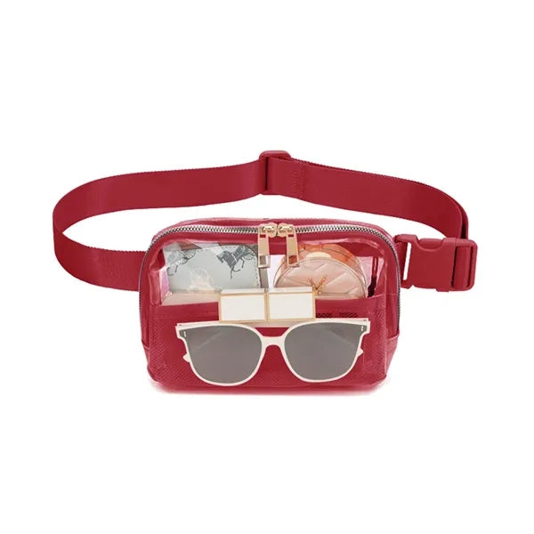 Clear Belt Bag Fanny Pack with Adjustable Strap