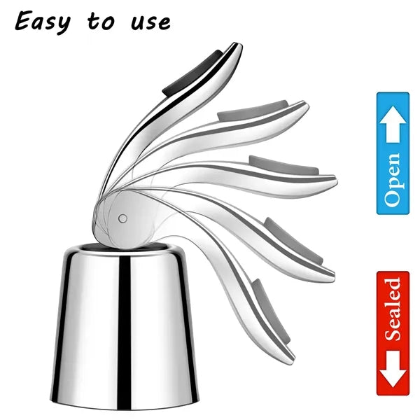 Stainless Steel Wine Bottle Stopper