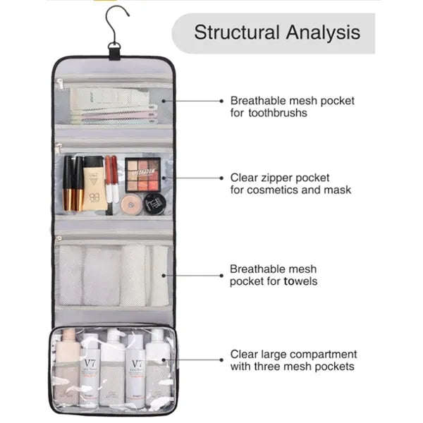 Travel Hanging Toiletry Bag