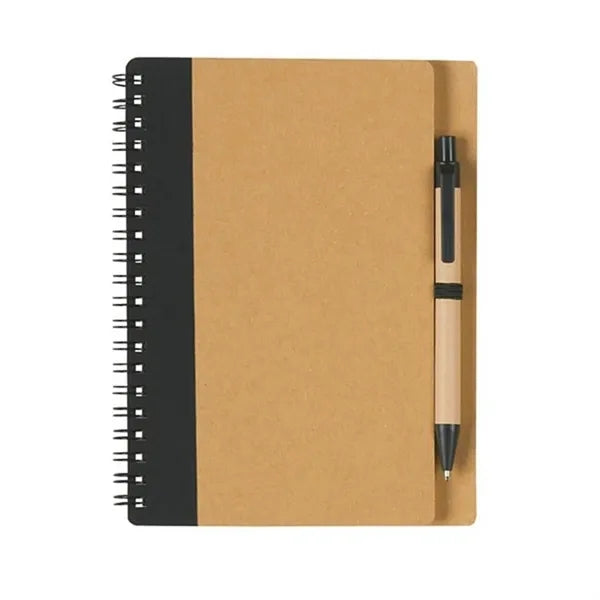 B6 Spiral Notebook with Pen