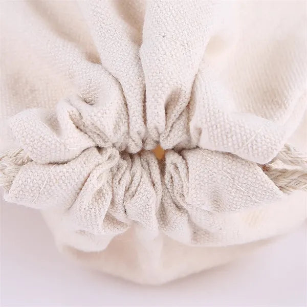 Washable Food Large Muslin Colorful Cotton Drawstring Bags