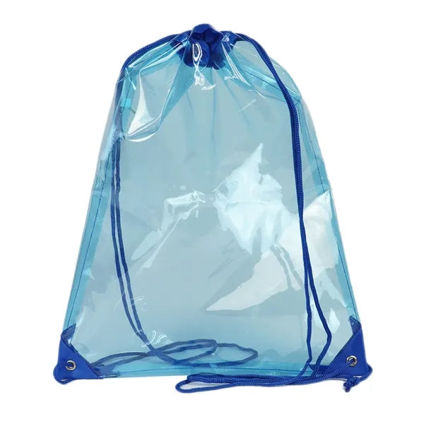 Clear Drawstring Bag