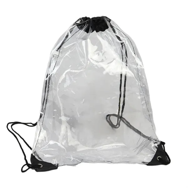 Clear Drawstring Bag