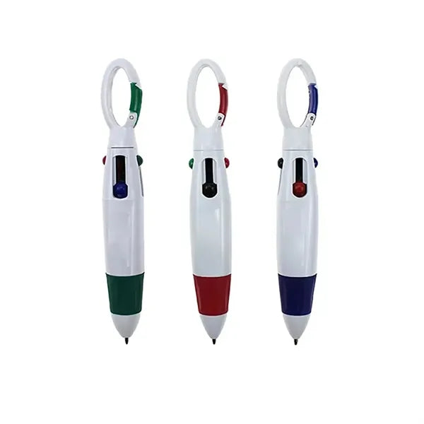 4-In-1 Multicolor Retractable Ballpoint Pen