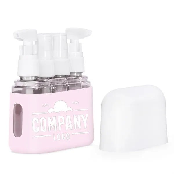 4 In 1 Travel Containers Set For Toiletries