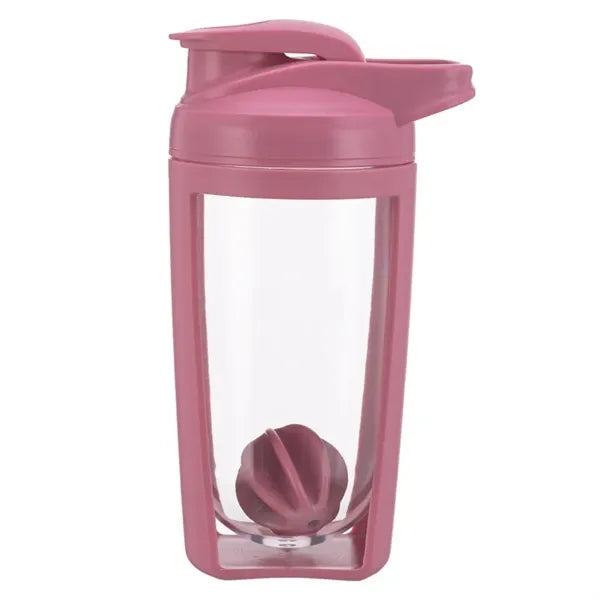 Portable Leakproof Plastic Protein Shaker Bottle