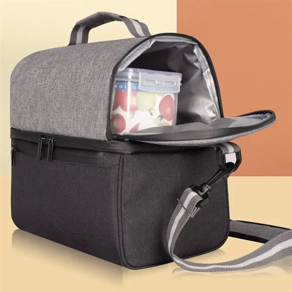 Work Picnic Insulated Lunch Bag Box Cooler w/ Shoulder Strap