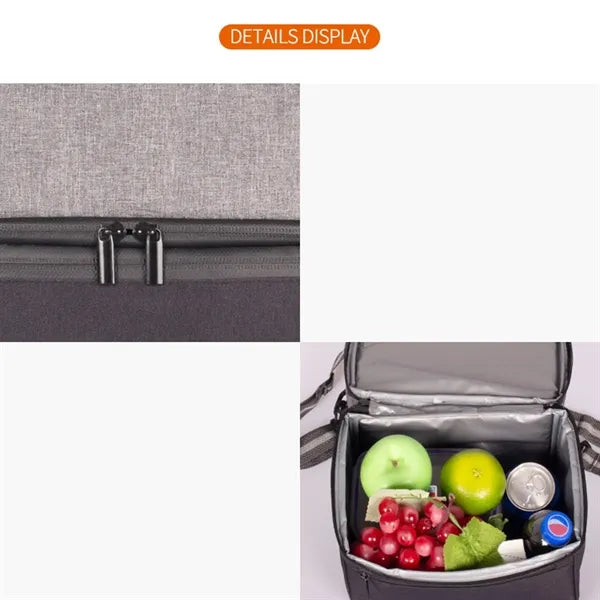 Work Picnic Insulated Lunch Bag Box Cooler w/ Shoulder Strap