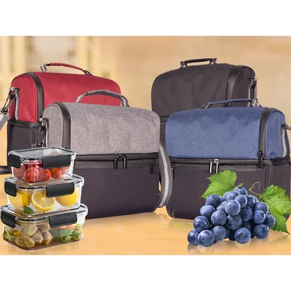 Work Picnic Insulated Lunch Bag Box Cooler w/ Shoulder Strap