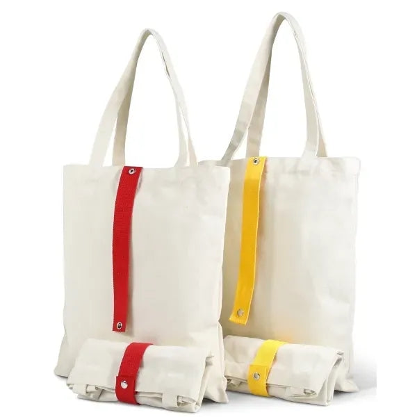 Folding Canvas Tote Bag